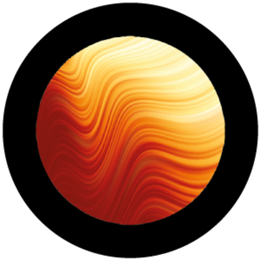 Orange Waves