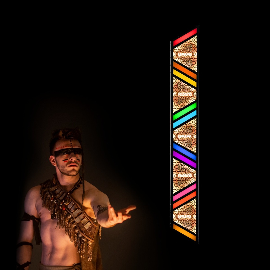 S-TRIBE - on stage with a performer