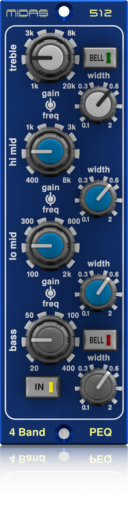 PARAMETRIC EQUALISER 512 1