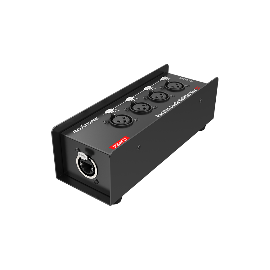 PS4FD CAT Splitter Box, 3P XLR Version