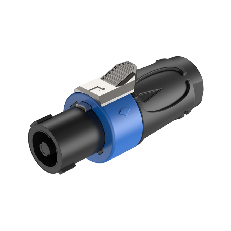 RS4F-N-BU 4 Pole Speaker Female Connector