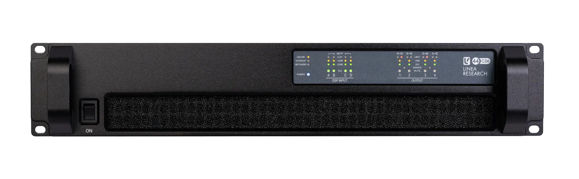 [44C6 Dante 4ch Installation Amplifier 1500w] 44C06 (Dante)
