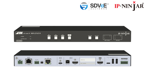 4K@60 HDMI and USB-C Decoder with 3 Inputs and 1 Output