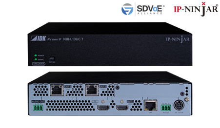 [NJR-L13UC-T] 4K@60 HDMI Encoder with 1 Input and 3 Outputs