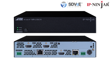 [NJR-L13UC-R] 4K@60 HDMI Decoder with 1 Input and 3 Outputs