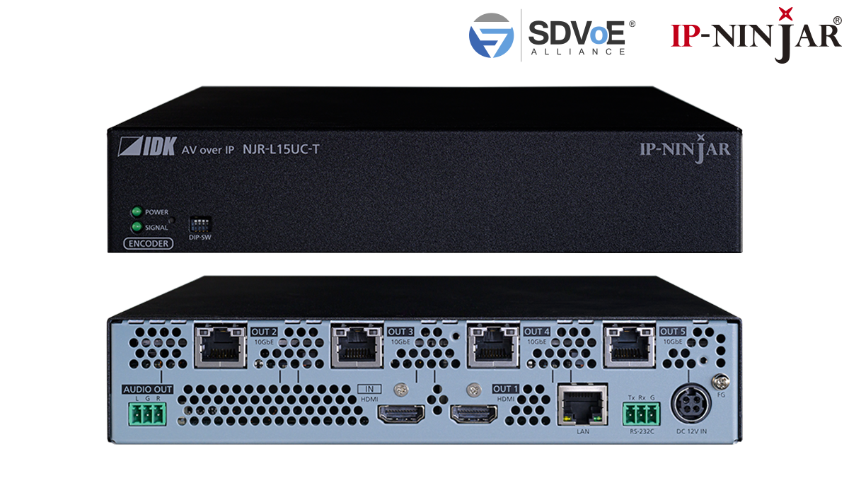 4K@60 HDMI Encoder with 1 Input and 5 Outputs