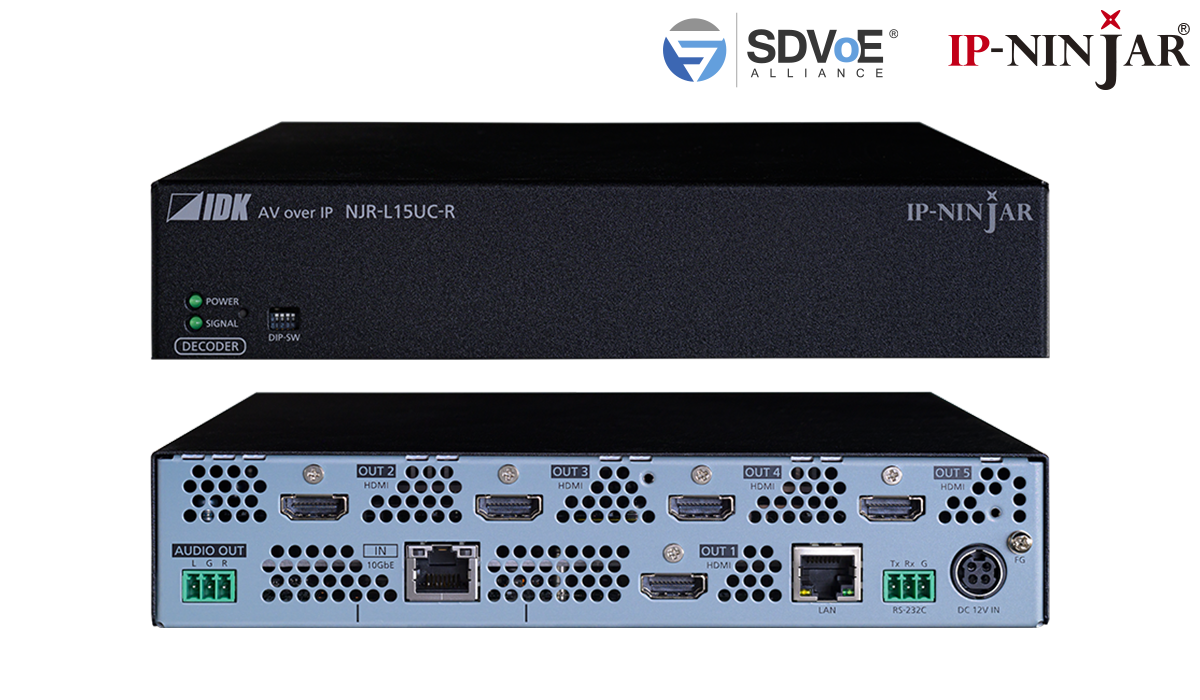 4K@60 HDMI Decoder with 1 Input and 5 Outputs
