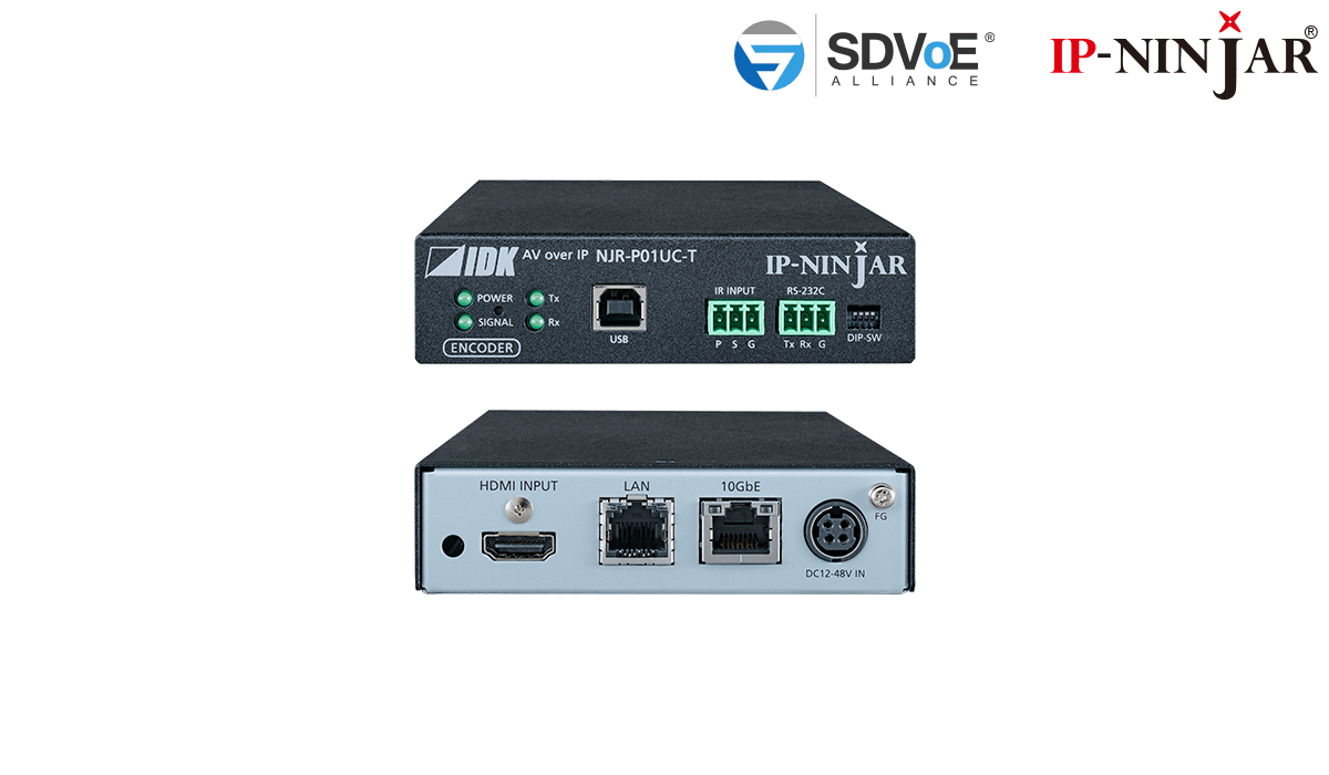 [NJR-P01UC-T] 4K@60 HDMI Encoder CAT model