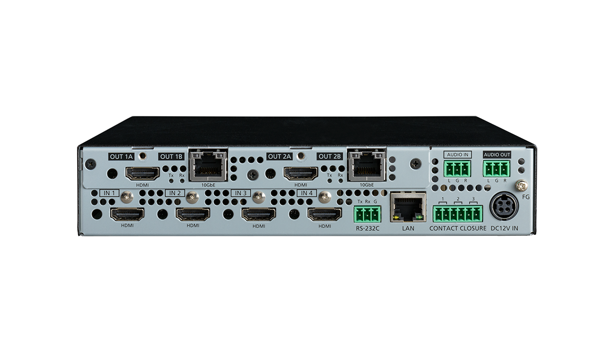[MSD-V42UC] 4K@60 Digital Multi Switcher with 4 Inputs and 2 Outputs SDVoE Output model