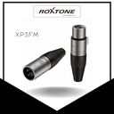 XP3FM 3p XLR F and M connectors set