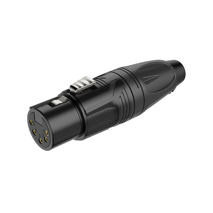 RX5F 5 Pole XLR Female