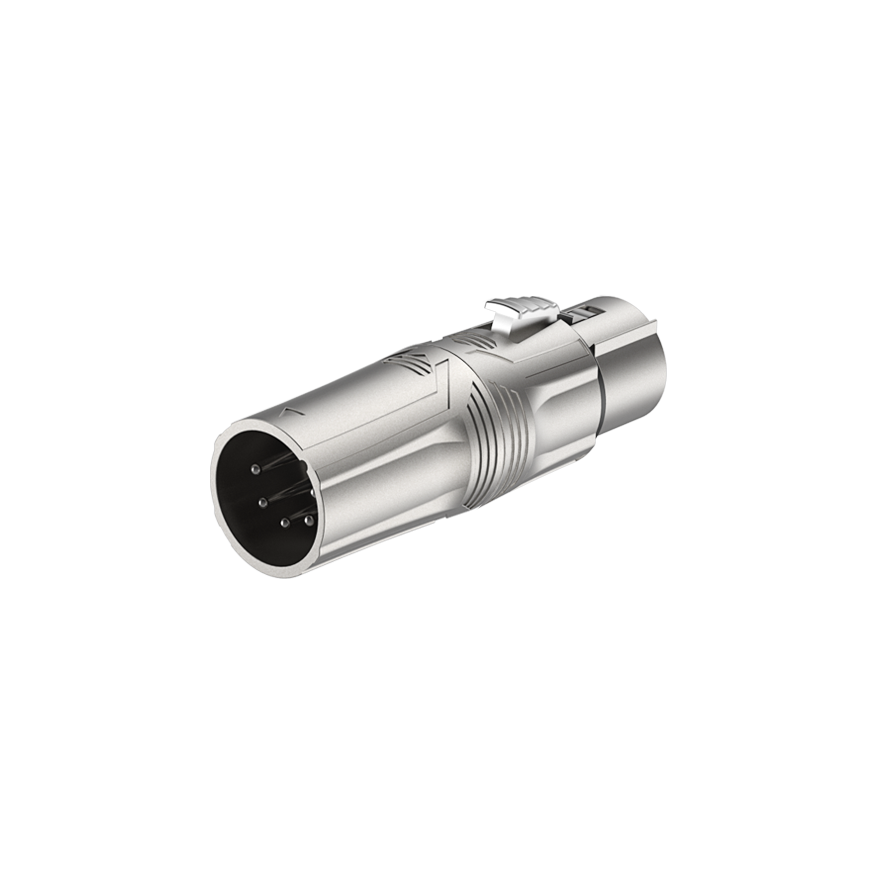 RA5XM3XF 5P XLR Male<=>3P XLR Female