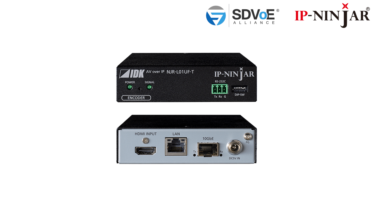 4K@60 HDMI Encoder Fiber model (SFP+ module sold separately)