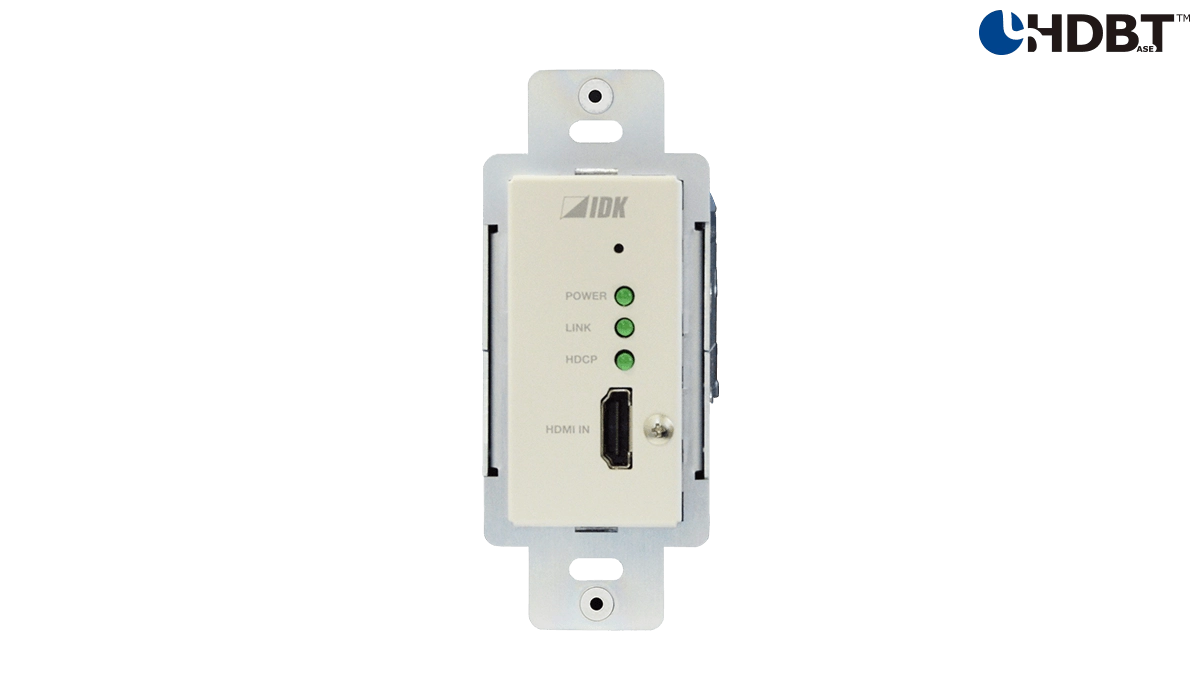 4K@60 Wallplate HDBaseT Transmitter-USA model