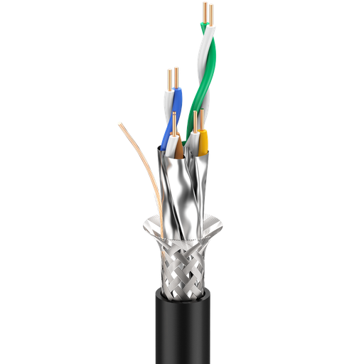 C6APX Low Delay Skew CAT6a Data Cable S/FTP, 23AWG, 4 x 2 x 0.26 mm2