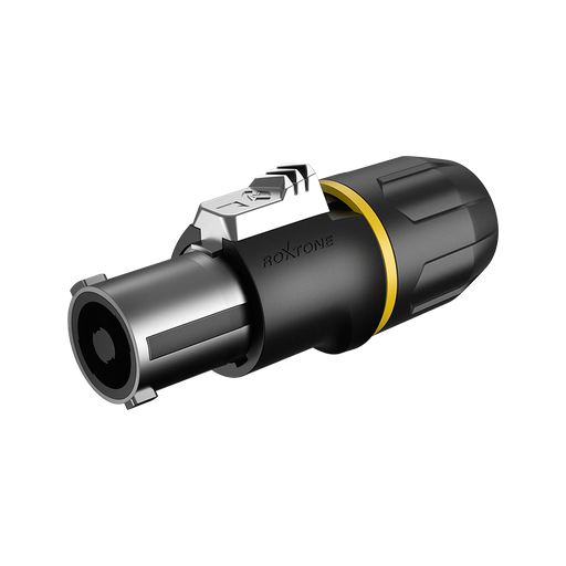 RS4FP-HD-YL Speaker Connector 4P Heavy Duty Std w Yellow Ring